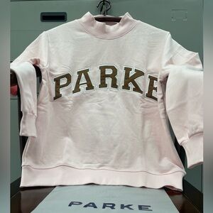 PARKE Mockneck Heritage Light Pink Sweatshirt